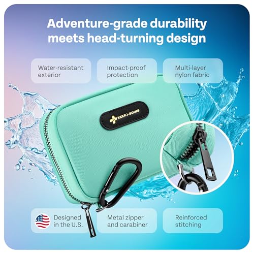 KeepGoing Travel First Aid Kit for Car, Home, Hiking, Camping and Outdoor Emergencies - First Aid Kit Travel Size TSA-Appr...