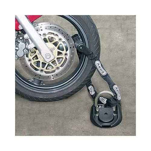 ABUS 110 cm Length / 9 mm Diameter Granite City 1010 Chain Lock,