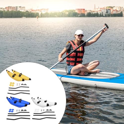 Shurhome PVC Inflatable Kayak Outrigger Float Balancing Canoes Outrigger Kayak Inflatable Outrigger Float Balancing Boats ...