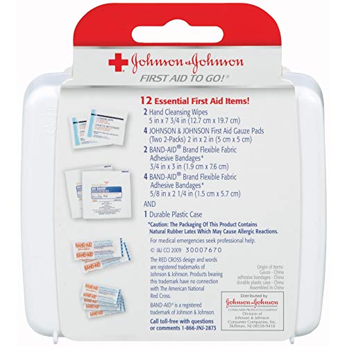 Johnson & Johnson Red Cross First Aid Kit
