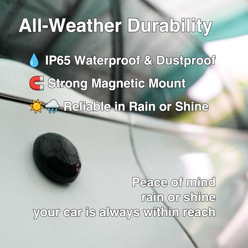 JPBEIDUOYIN GPS Tracker for Vehicles – Google Find Hub Enabled, No Monthly Fee, Hidden Magnetic Waterproof Tracking Device...