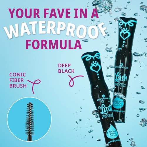 essence Lash Princess Mascara Holiday Gift Set | 4 Vegan & Cruelty-Free Mascaras | False Lash Effect, Waterproof, Primer, ...