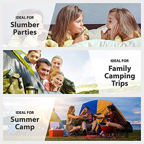 REVALCAMP Sleeping Bag Indoor & Outdoor Use. Great for Kids, Boys, Girls, Teens & Adults. Ultralight and Compact Bags are ...
