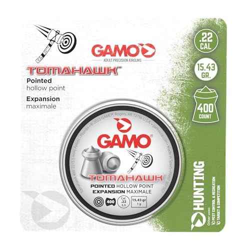 Gamo Tomahawk Pointed Hollow Point .22 Cal. Pellet Air Rifle Ammunition