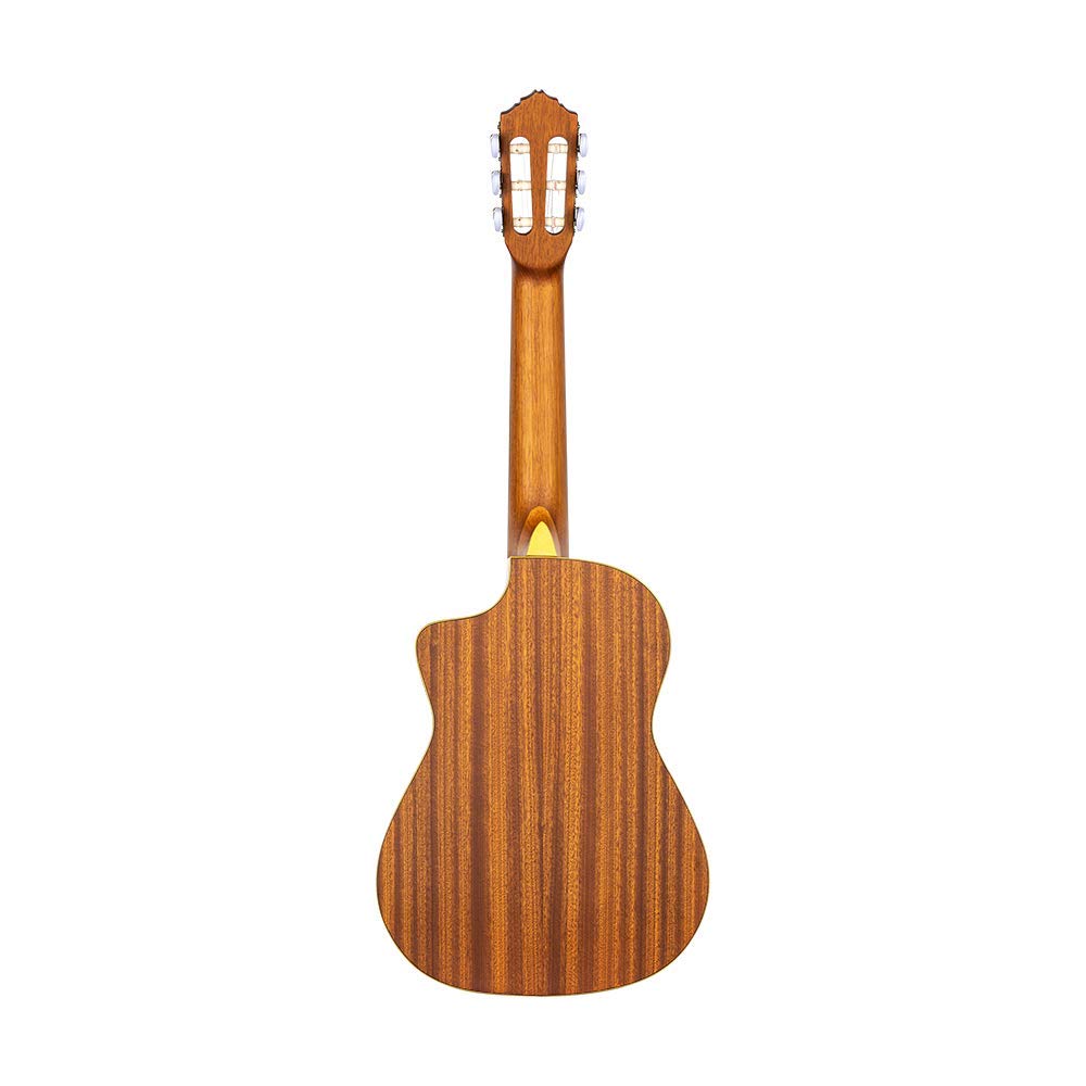Ortega Guitars Requinto Series 6 String Acoustic Guitar, Right (Rqc25)