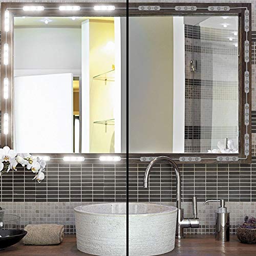 Led Vanity Mirror Lights, Hollywood Style Vanity Make Up Light, 10ft Ultra Bright White LED, Dimmable Touch Control Lights...