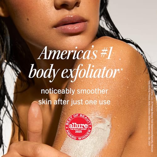 First Aid Beauty - KP Bump Eraser Body Scrub with 10% AHA, Keratosis Pilaris Skin Exfoliater with Glycolic and Lactic acid...