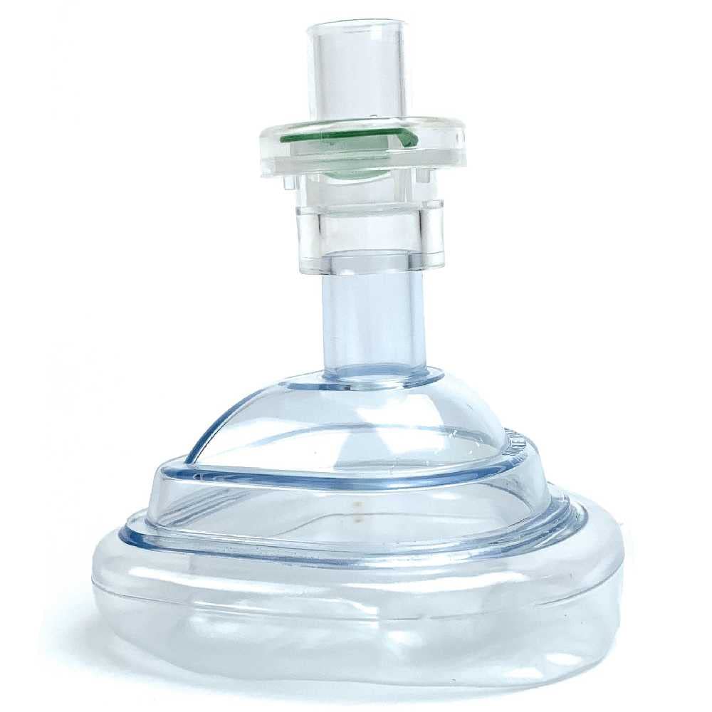 WNL Products CPR Rescue Mask, Adult/Child & Infant Pocket Resuscitator, Hard Case Kit with Belt Clip