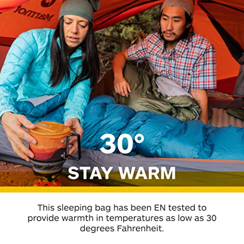 MARMOT Women's Lozen 30° Sleeping Bag, 650 Fill Down for Camping & Backpacking