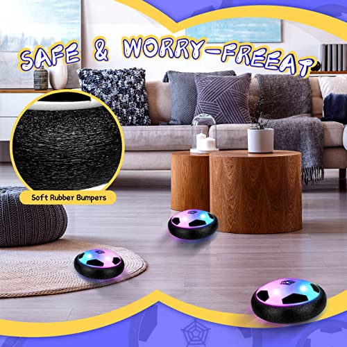 HopeRock Hover Soccer Ball Toys for 3-12 Year Old Boys Girls, Indoor and Outdoor Creative Toys for Toddlers with Foam Bump...