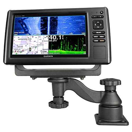RAM Mounts Horizontal 6" Swing Arm Mount for Fishfinders & Chartplotters RAM-109HU Compatible with Garmin, Humminbird, Lowrance + More