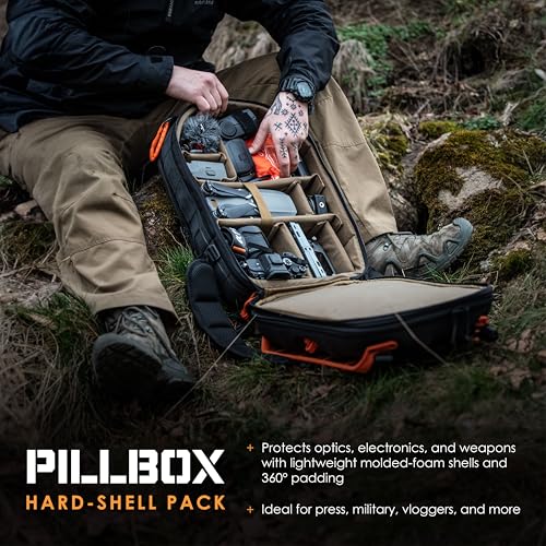 HAZARD 4 Pillbox™ Tactical Backpack – Heavy Duty Military Survival Pack for Men and Women – EDC Rucksack for Laptop, Motor...
