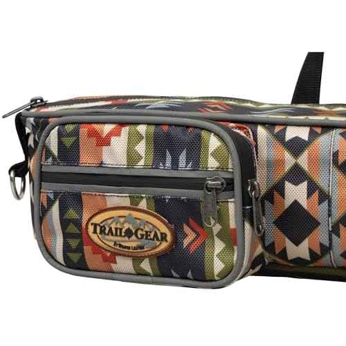 Weaver Leather Nylon Trail Gear Cantle Bag, 15502-259, Trek West
