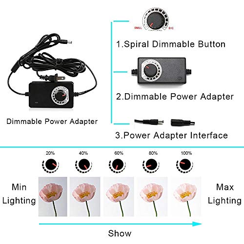 Photo LED Large Light Box Photography Konseen Professional 47"x20"x55" Continuous Lighting Flashery Video Studio Dimmable ...