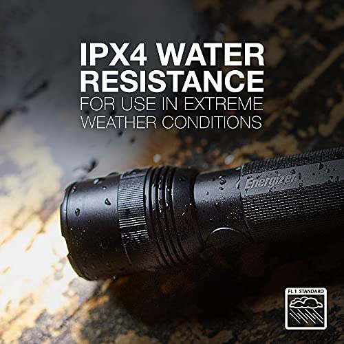 Energizer TacR-1000 Flashlight Rechargeable, Bright Rechargeable Tactical Flashlight for Emergencies and Camping Gear, Wat...