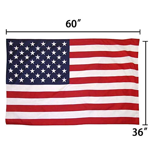 FUTUREPLUSX American Flag Cape, Wearable USA Flag Costume Outfit with Sleeves Classic Flag, 2 Differents Wearing Methods