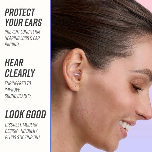 VIBES High Fidelity Concert Ear Plugs – Reusable Noise Reducing Ear Plugs for Concerts, Musicians, Raves, and Live Events...