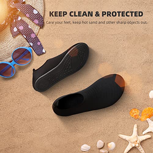 Water Shoes for Women Men Quick-Dry Aqua Socks Swim Beach Barefoot Yoga Exercise Wear Sport Accessories Pool Camping Must ...