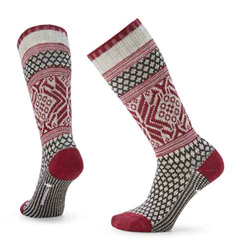 Smartwool Women's Everyday Cozy Popcorn Snowflake Crew Socks