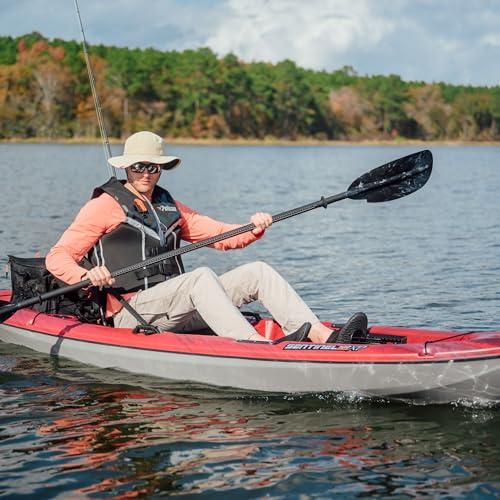 Pelican Sentinel 100XP - Angler Sit on top Fishing Kayak - Lightweight - Ergocast XP™ Seating System - 10 ft