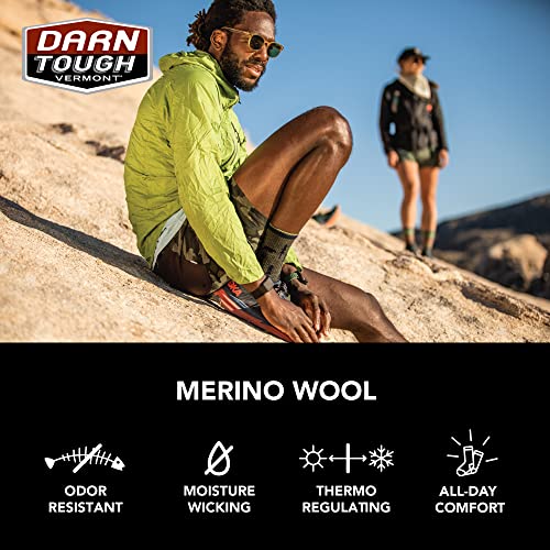 Darn Tough Men's Fastpack Micro Crew Lightweight with Cushion Hiking Sock (Style 5012) -
