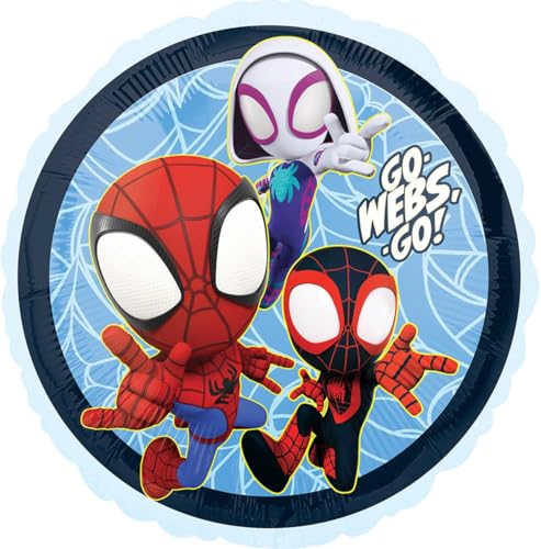 Spidey and His Amazing Friends 4th Birthday Party Supplies 11pc Balloon Bouquet Decorations