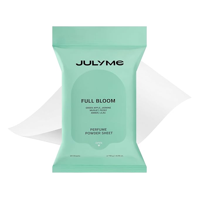 JULYME Perfumed Powder Sheet (20 Count, Full Bloom)