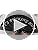 Anglechic 13" Large Folding Rave Fan with Holster for Men Women Festival Line Dancing Music Festival Party Black Decoration