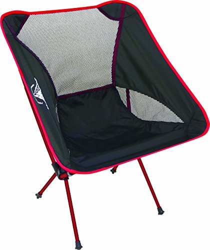 ハック(Hac) Hack Chair Montana Ultralight Portable Folding Chair, Red