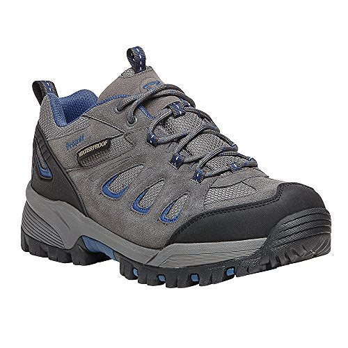 Propet Mens Ridge Walker Low Hiking Hiking Sneakers Shoes - Grey