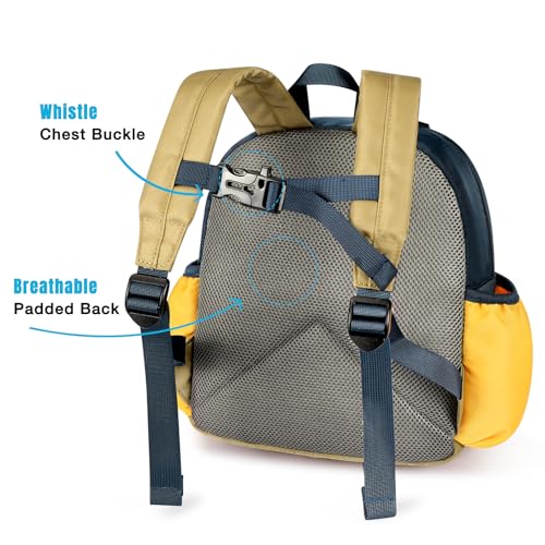 STEAMEDBUN Toddler Backpack for Boys 2-4: Kids Backpack Boys Girls - Preschool Kindergarten Daycare Backpacks - 12 inch