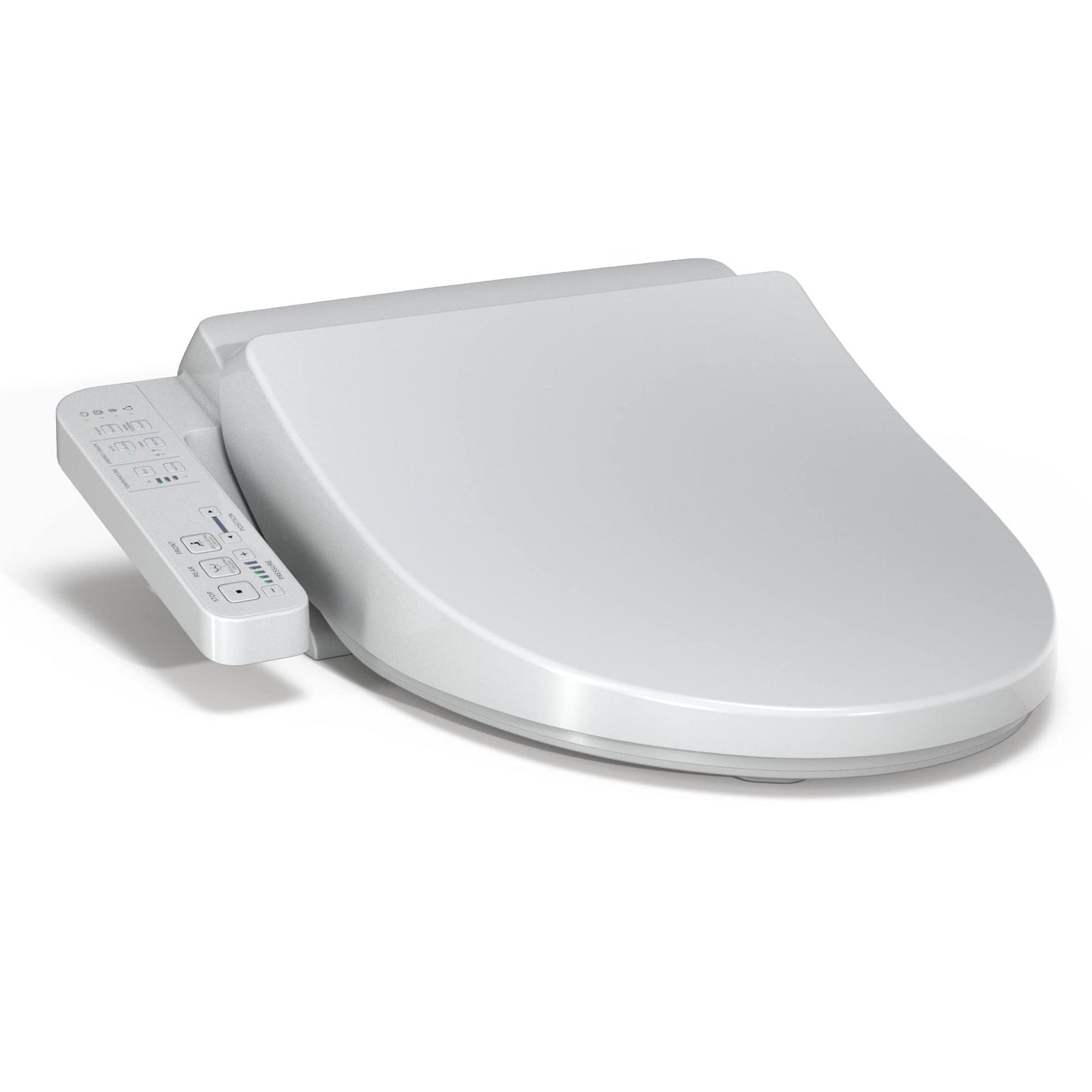 TOTO® WASHLET® A2 Electronic Bidet Toilet Seat with Heated Seat and SoftClose® Lid, Elongated, Cotton White - SW3004#01