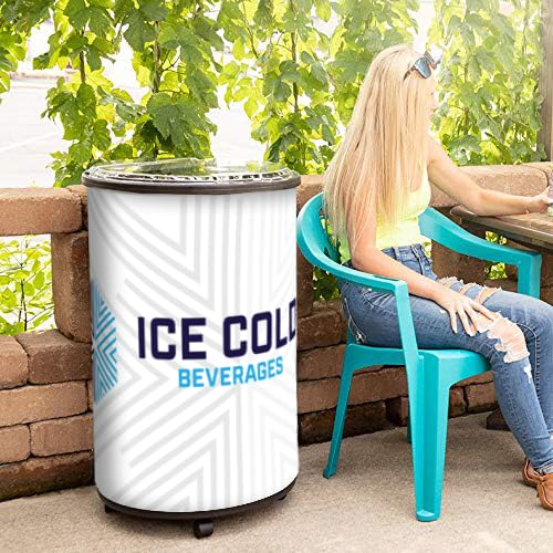 Ice Hawk | 72 qt Cooler with Wheels Durable Rotomolded Insulated | for Large Gatherings, Work, Patio, Bar, Beverages Party...