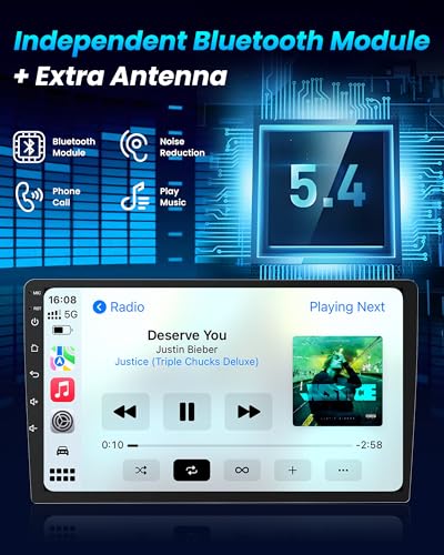 4G RAM 64G ROM Car Radio for Ford F150 2009-2014: Upgrade 9" 1280 * 800 HD Touchscreen Stereo - Wireless Carplay Android A...