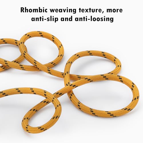 Puzeam 2 Pairs Work Boots Shoe Laces 4.5mm Heavy Duty Hiking Shoelaces for Men & Women