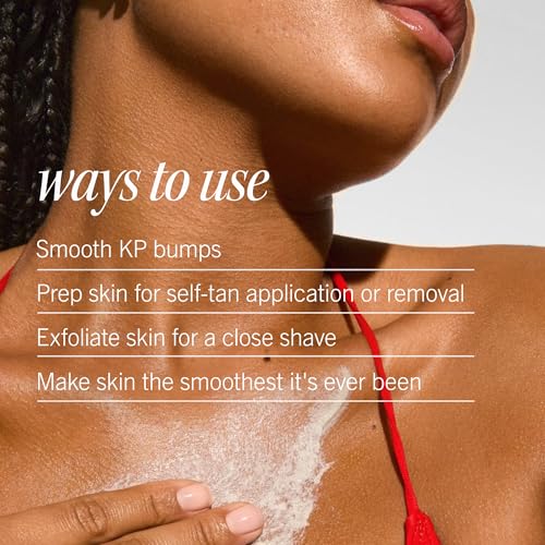 First Aid Beauty - KP Bump Eraser Body Scrub with 10% AHA, Keratosis Pilaris Skin Exfoliater with Glycolic and Lactic acid...
