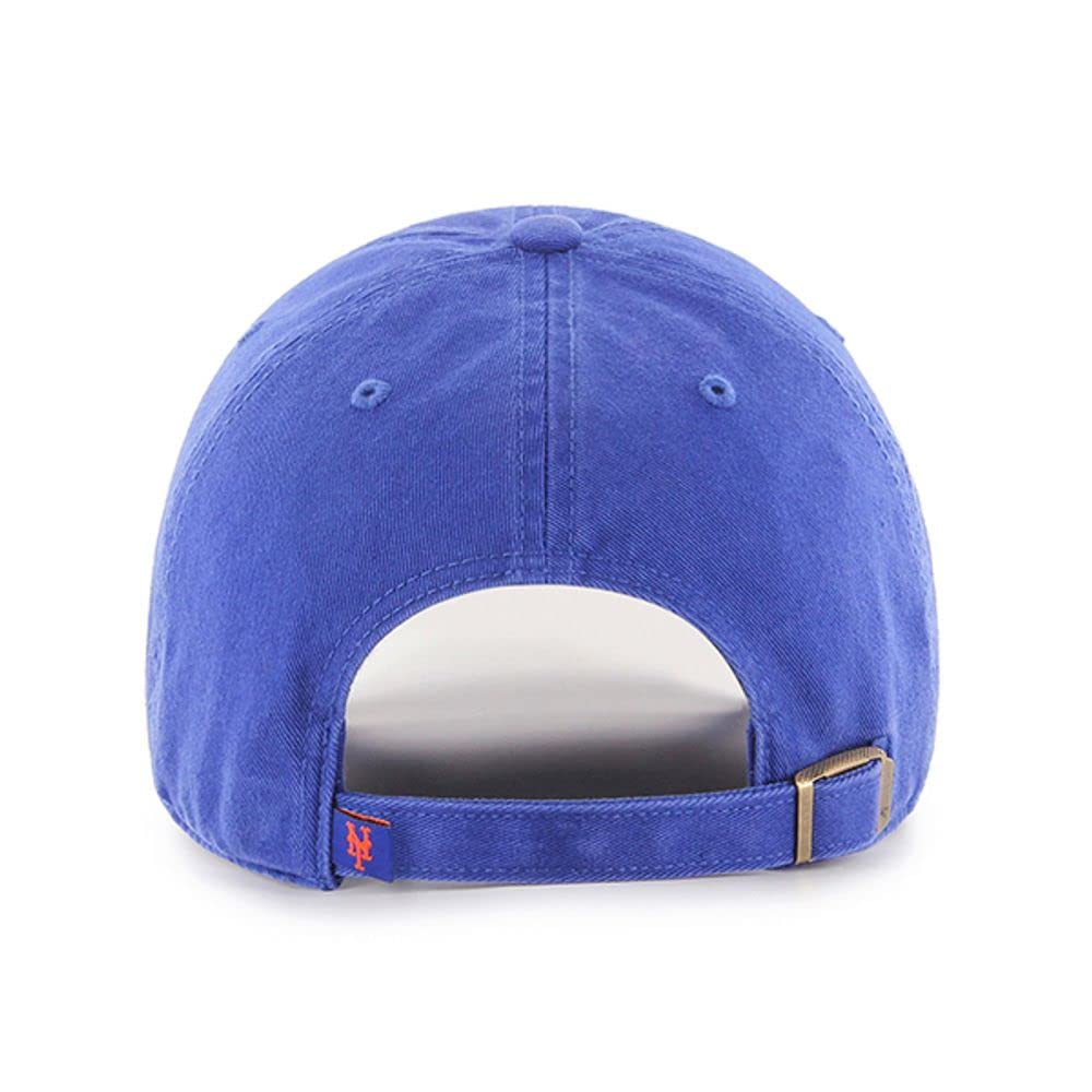 '47 New York Mets Clean Up Dad Hat Baseball Cap - Royal/Mr. Met, One Size