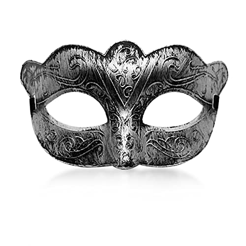 MYMENU Masquerade Mask for Men Women Vintage Greek Venetian Retro Masks for Halloween Carnival Mardi Gras Costume Cosplay