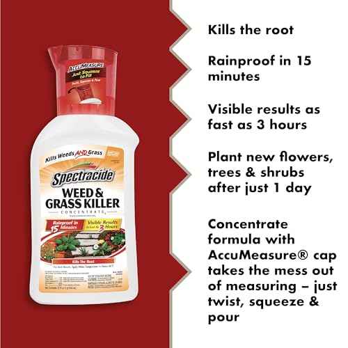 Spectracide Weed and Grass Killer Concentrate, 32 Ounces, With Accumeasure System