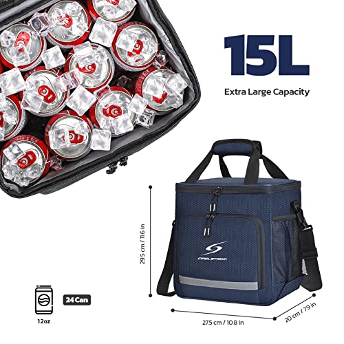 Maelstrom Lunch Box for Men,Insulated Lunch Bag Women/Men,Leakproof Lunch Cooler Bag, Lunch Tote Bag