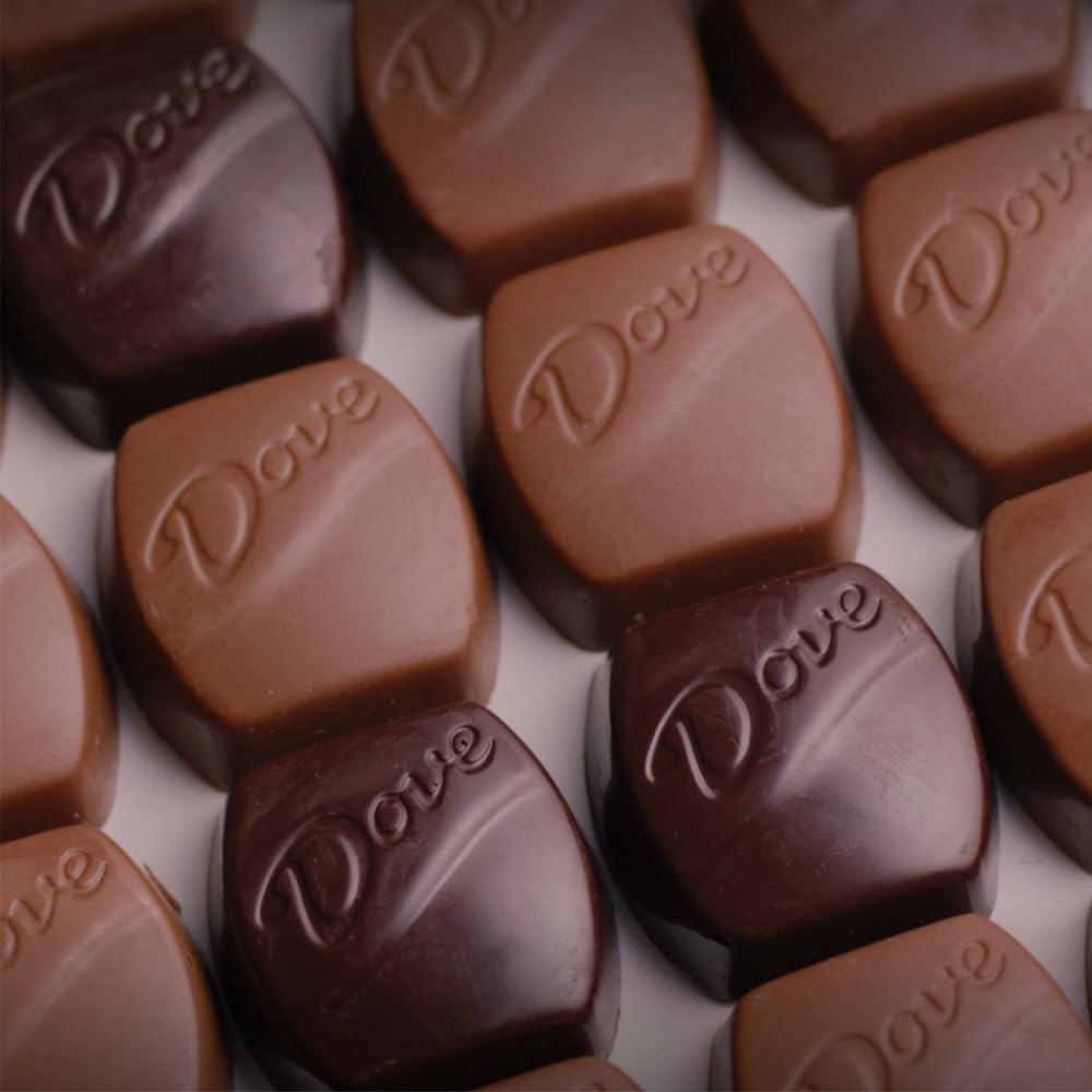 DOVE PROMISES Milk Chocolate, Dark Chocolate, and Milk Chocolate & Caramel Easter Candy, 14.08 Oz Large Bag