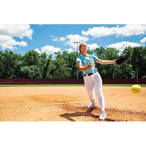 Mizuno Girl's Belted Stretch Softball Pant