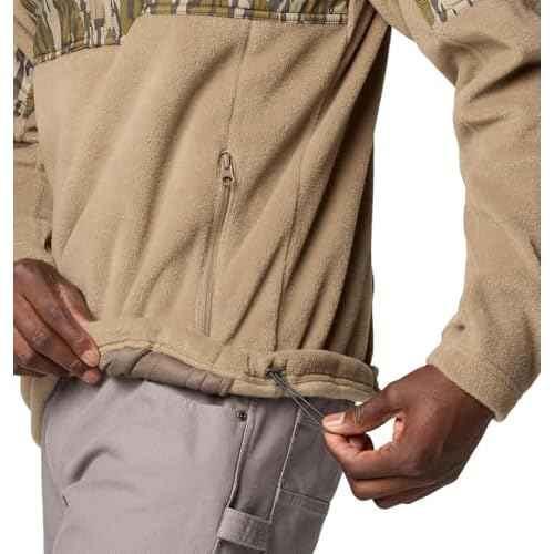 Columbia mens Phg Fleece Overlay Ii 1/4 Zip