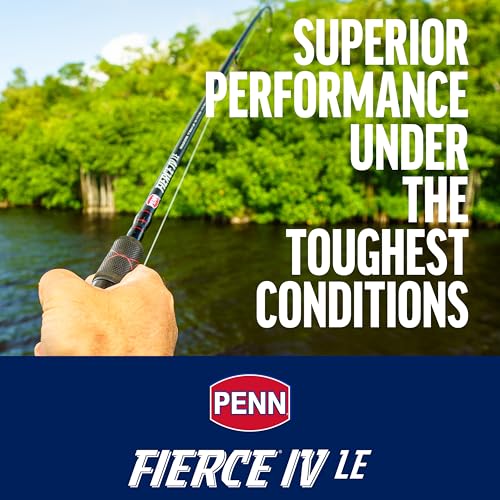 Penn Fierce IV Spinning Reel and Fishing Rod Combo