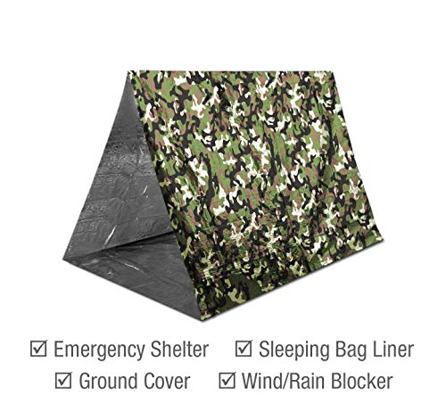 Swiss Safe 4 Pack Mylar Emergency Blankets for Survival - Compact & Insulated for Cold Weather - Designed for NASA, Outdoo...