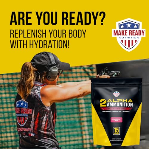 MAKE READY NUTRITION - 2Alpha Ammunition Strawberry Kiwi - 15 Servings Stick Pack