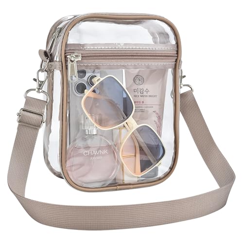 Clear Bag for Stadium Events Small Mini Clear Purse Bag for Stadium Concerts Sports Events Festivals