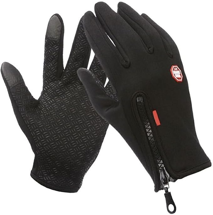 Winter Gloves for Men & Women - Upgraded Touch Screen Cold Weather Thermal Warm Knit Glove for Running, Driving, Hiking