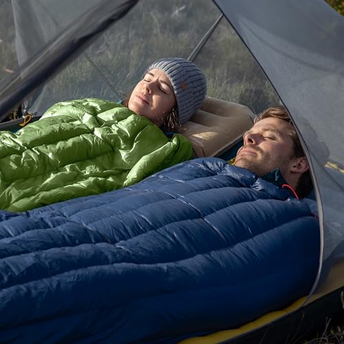 Naturehike Ultralight Backpacking RDS Down Sleeping Bag for Adults, 650 Fill Power Sleeping Bag for 42/52℉, 20oz Compact L...