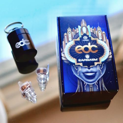 Eargasm High Fidelity Earplugs: EDC 2025 Festival Edition - Noise Reducing Ear-Plugs for Hearing Protection at Music Festi...